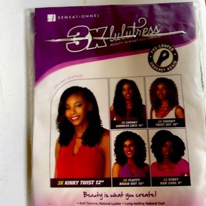 Hair pieces. 3 brand new. Change your style in minutes